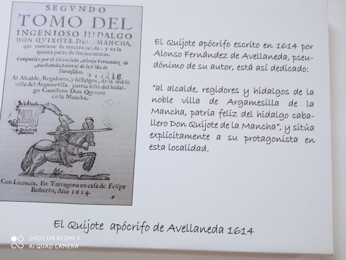Vivienda Vacacional El Molino Argamasilla de Alba Eksteriør billede